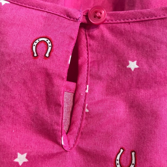 Gap Ruffle Peplum Print Top - Picture 7 of 9